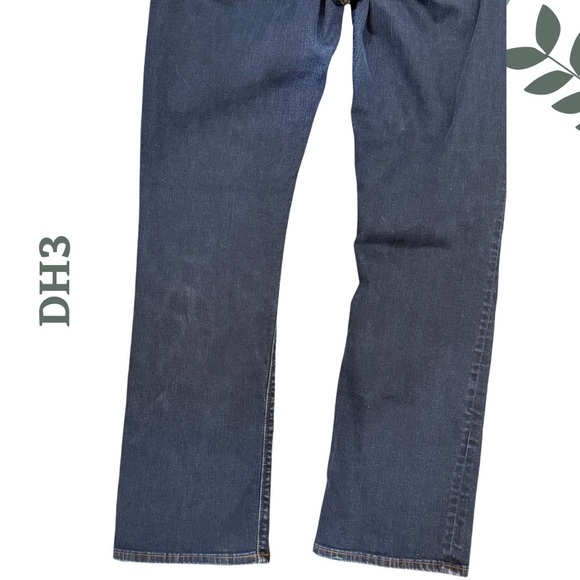 🛍️3/$40 DH3 Jill Mid-Rise Straight Leg Blue Jeans - Size 12x34 - Picture 6 of 7